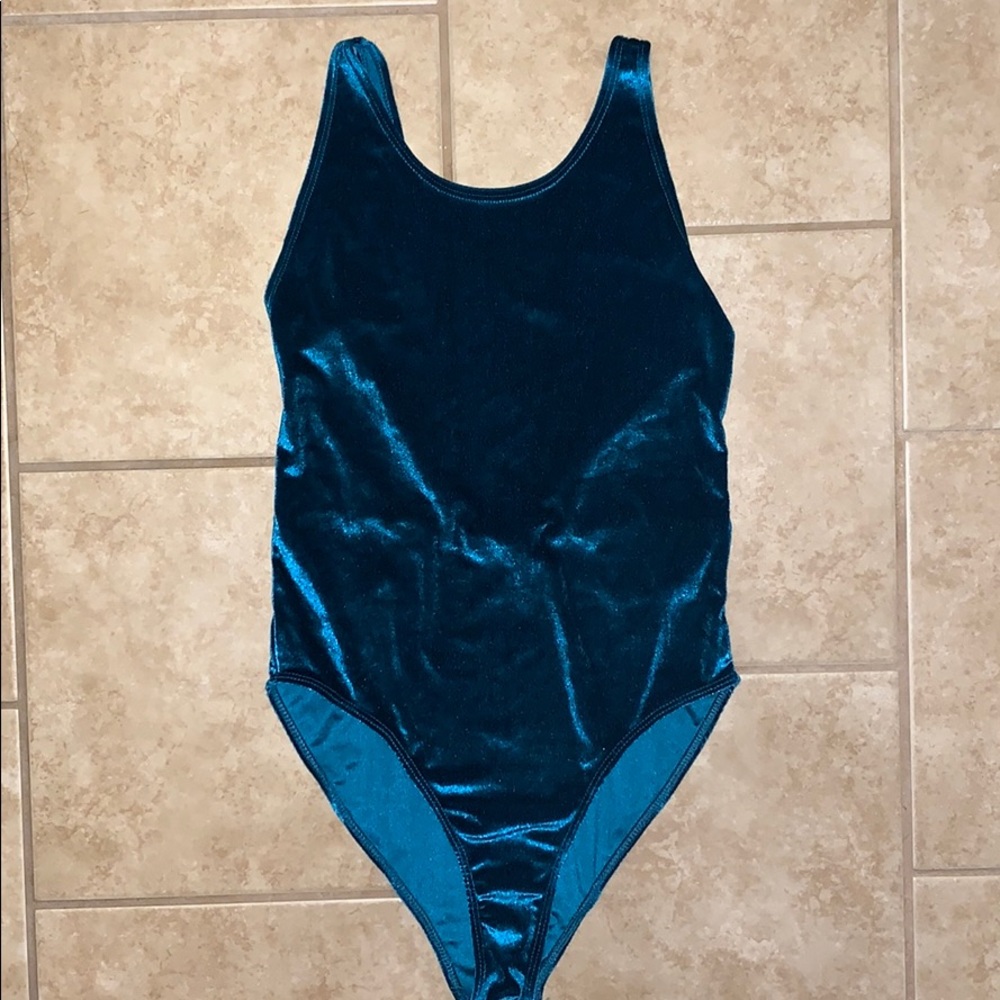 COPY - Zara Velour Bodysuit